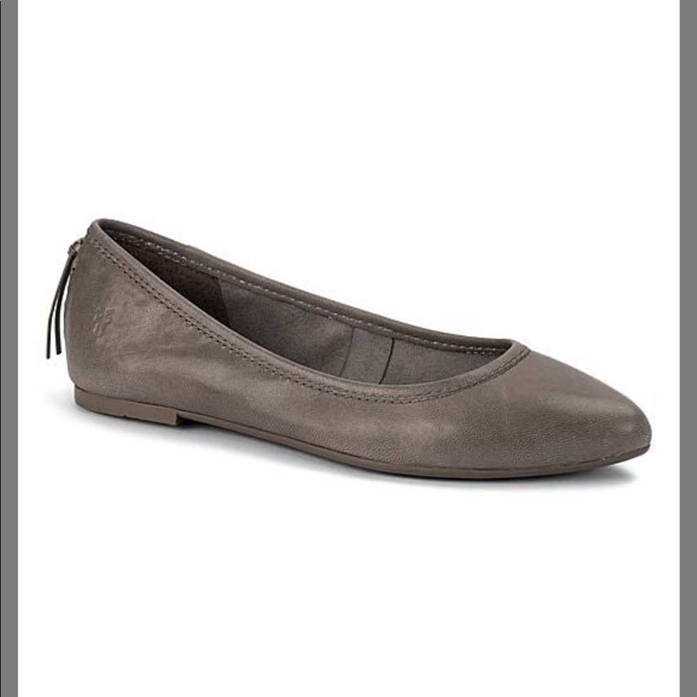 FRYE Ash Regina Leather Ballet Flats